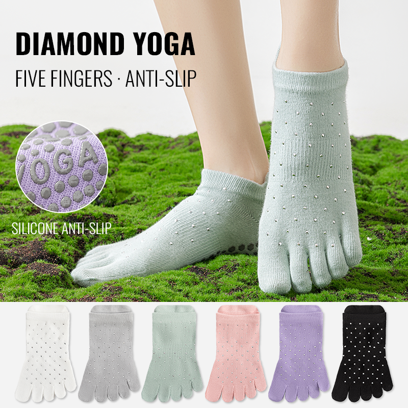 Pilates With Yoga - MiiOW Non-Slip Grip Pilates Sock Women