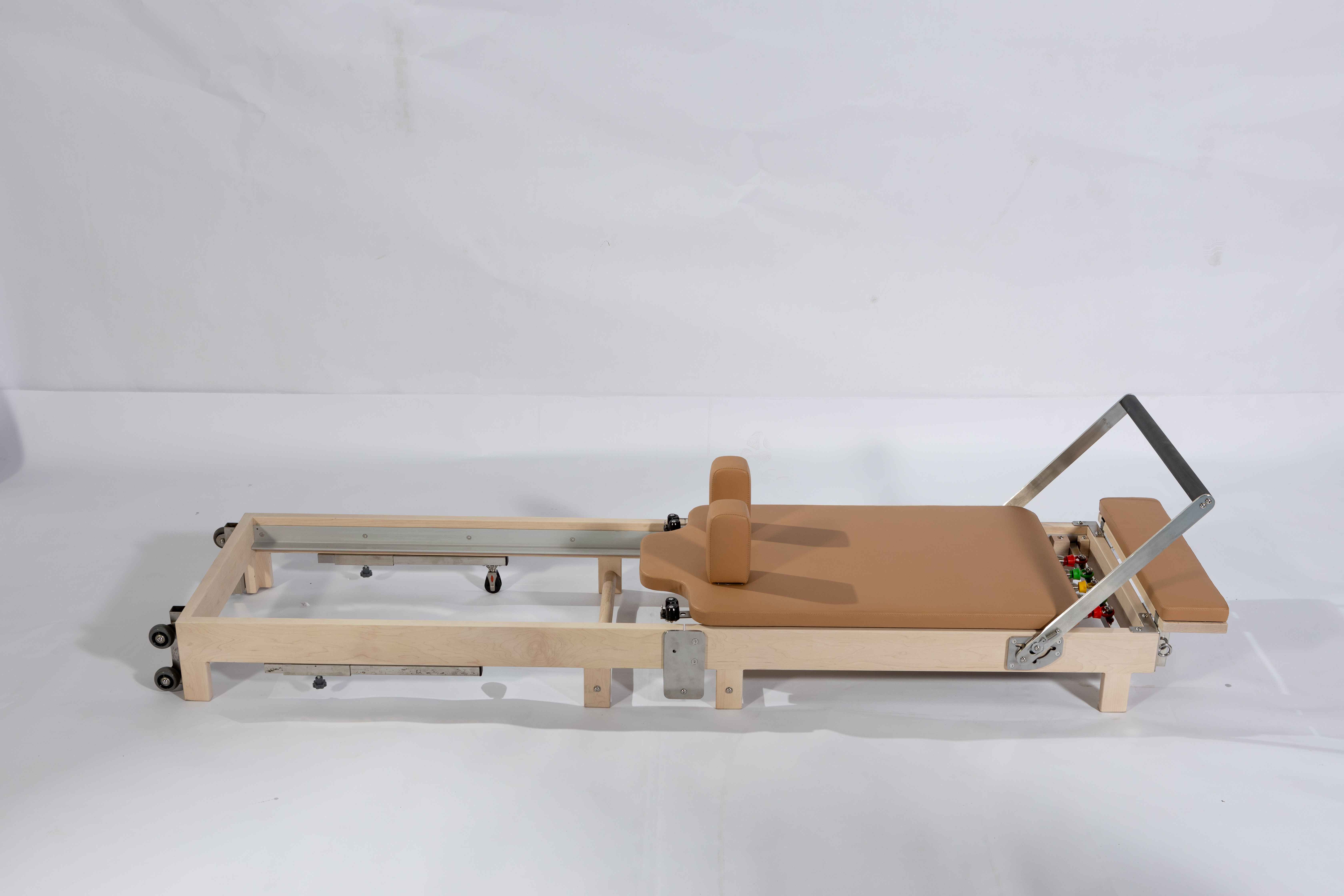 Maple Foldable Pilates Reforme – обзор и цена Pilates & Yoga Vertebrasana
