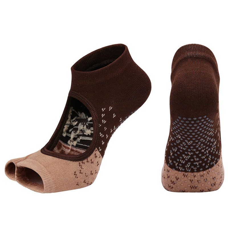 Non-Slip Split-Toe Yoga Socks  – обзор и цена Pilates Yoga Gym