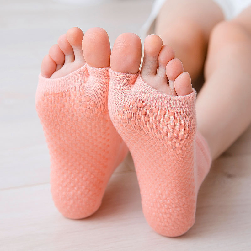 Non-Slip Split-Toe Yoga Socks  – обзор и цена Pilates Yoga Gym