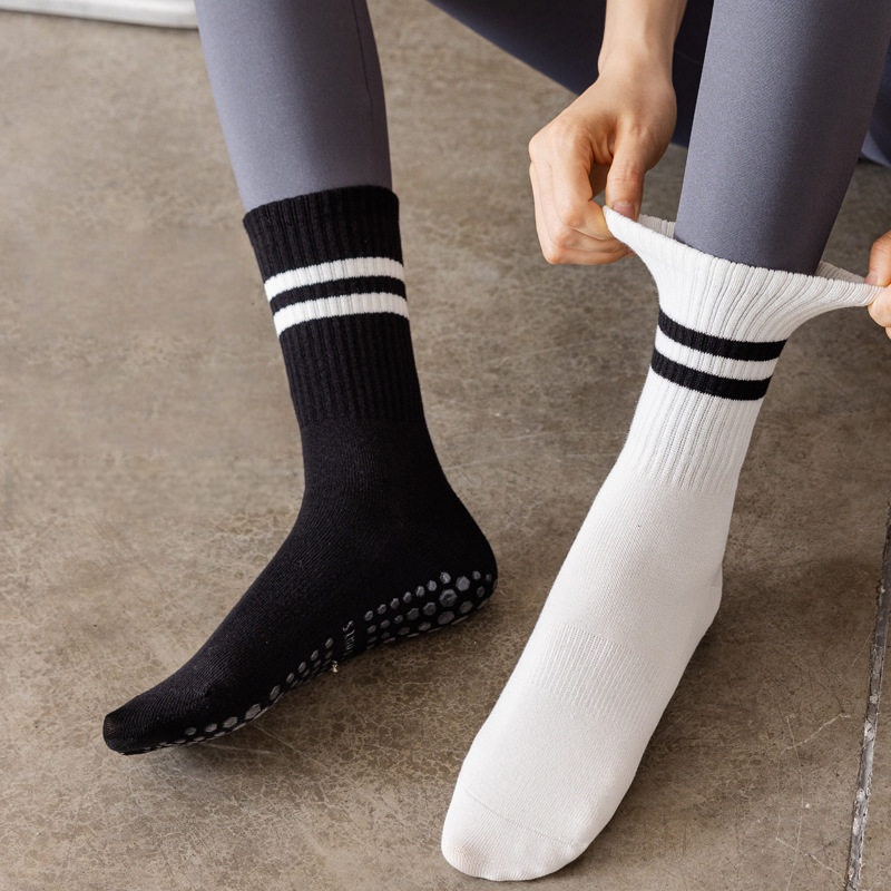 Women Non Slip Yoga Socks, Gri – обзор и цена Pilates Yoga Gym