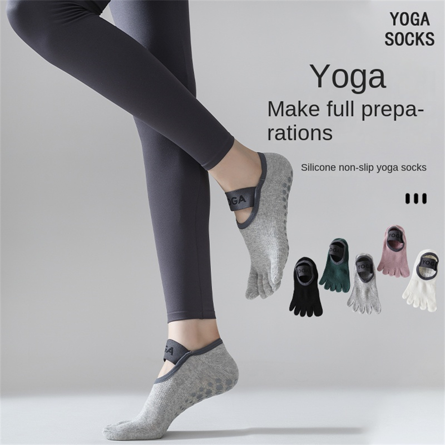 Anti-slip Pilates Socks with 5 – обзор и цена Pilates Yoga Barre