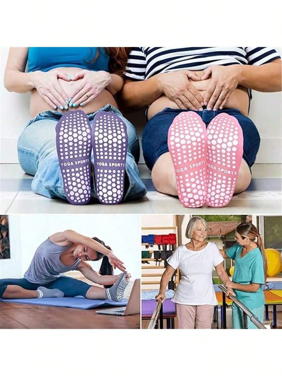 5 Pairs Women Double Stripe No – обзор и цена Pilates With Yoga