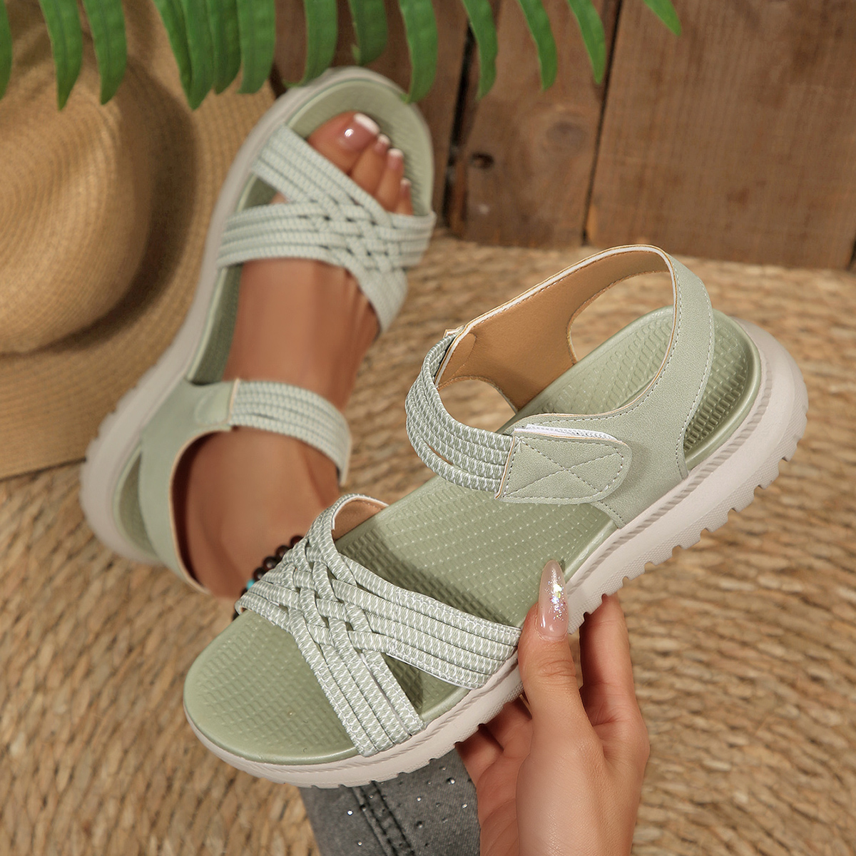 Women Sport Sandals Velcro Clo – обзор и цена Pilates Yoga Gym