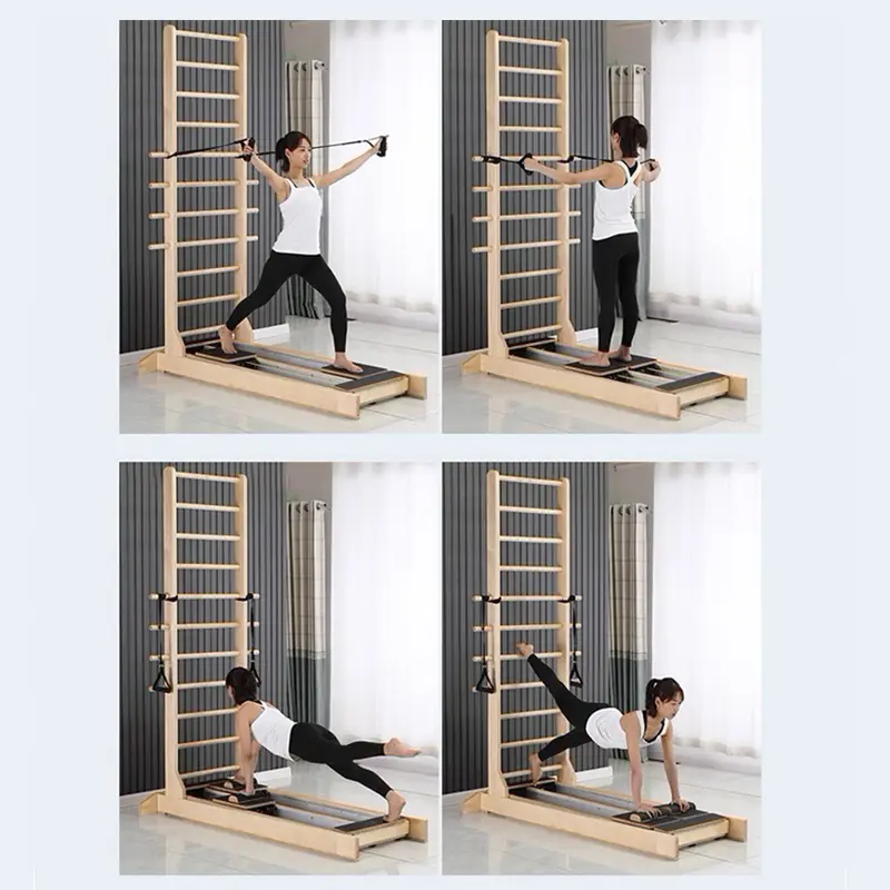 Pilates Reformer, Maple Wood D – обзор и цена Pilates Yoga Gym