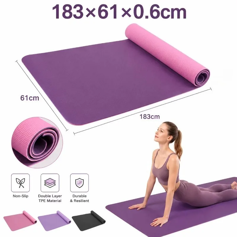 Yoga Mats Anti-slip Sport Fitn – обзор и цена Pilates With Yoga